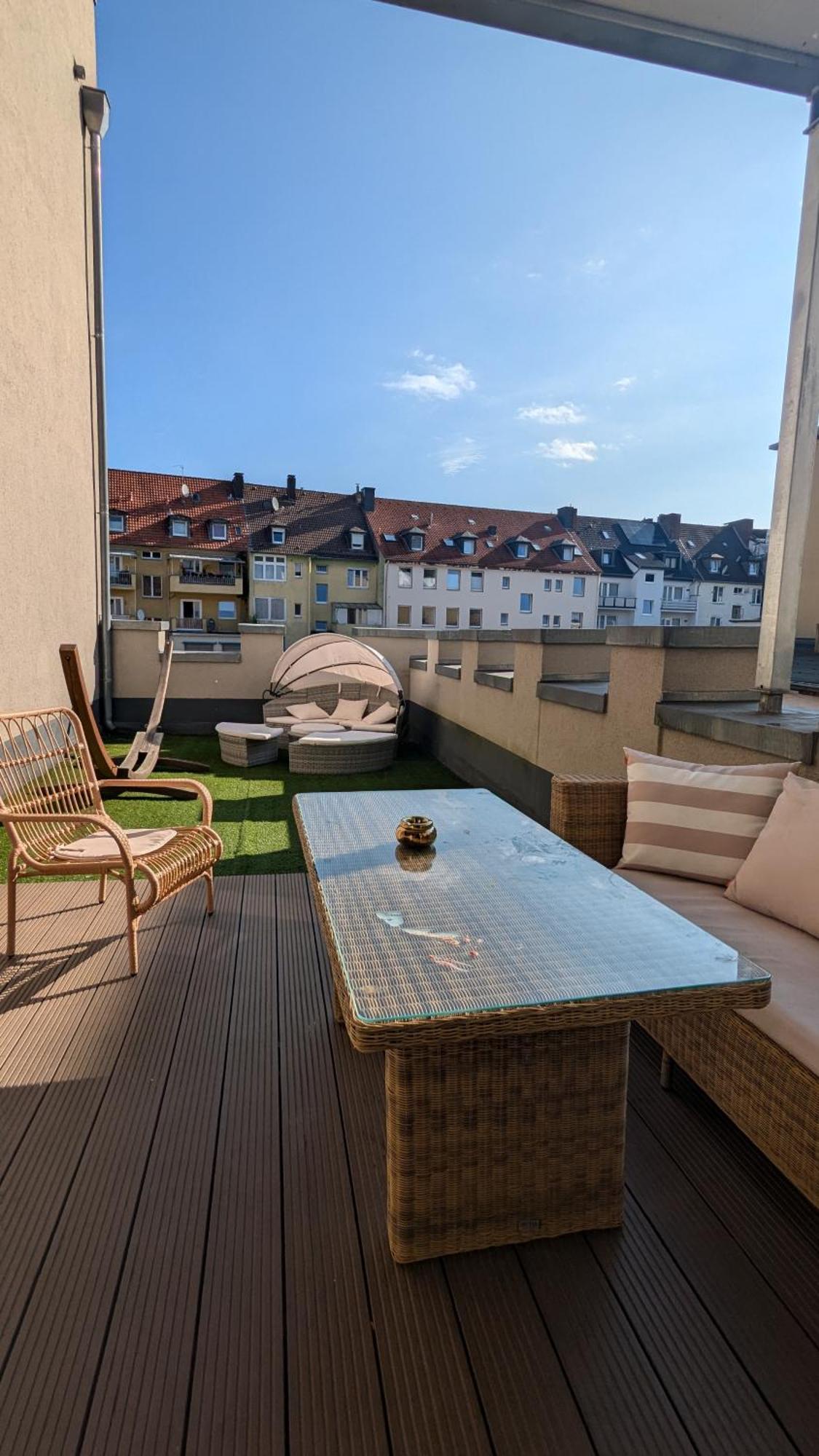 Imposante Whg - Zentral - Dachterrasse - Parken - Aufzug Hagen  Ngoại thất bức ảnh